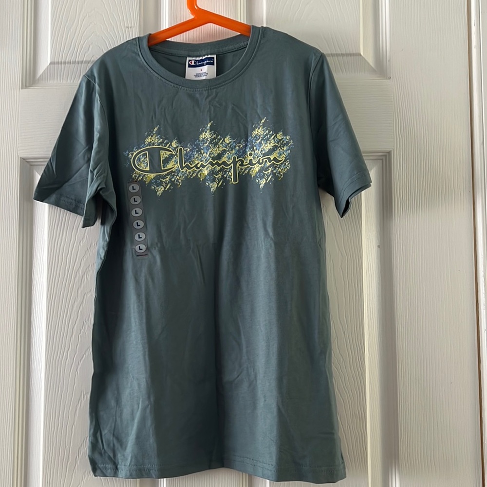 Youth large champion tee shirt
